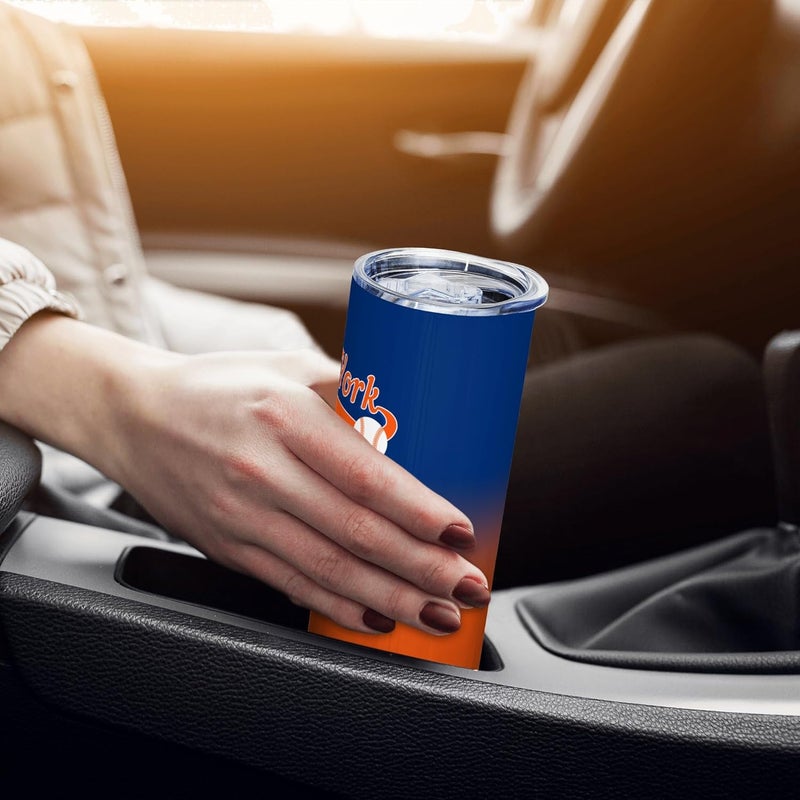 Suswoos New York EST 1962 Tumblers 20oz Straight Skinny Car Cups Sports Travel Coffee Mug,Stainless Steel,Insulated,Classic Collection Gifts for Men Women Fans. - Image 5